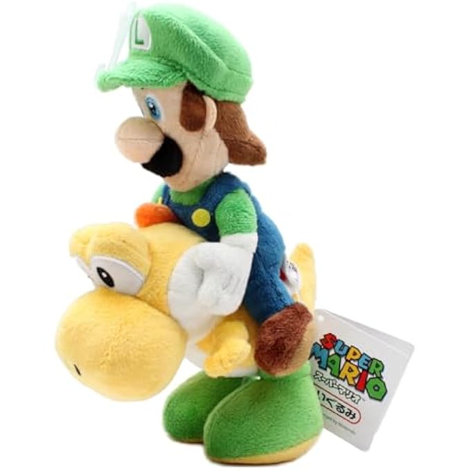 Bandai MARIO LUIGI AND YOSHI PLUSH TOY, MULTICOLOR - Image 3